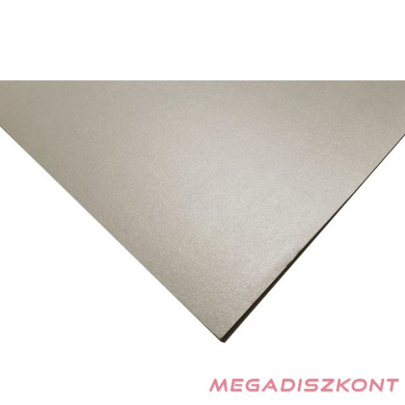 Dekorációs karton KASKAD 50x70 cm 2 oldalas 220 g ezüst 60