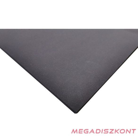 Dekorációs karton KASKAD 50x70 cm 2 oldalas 225 g fekete 90