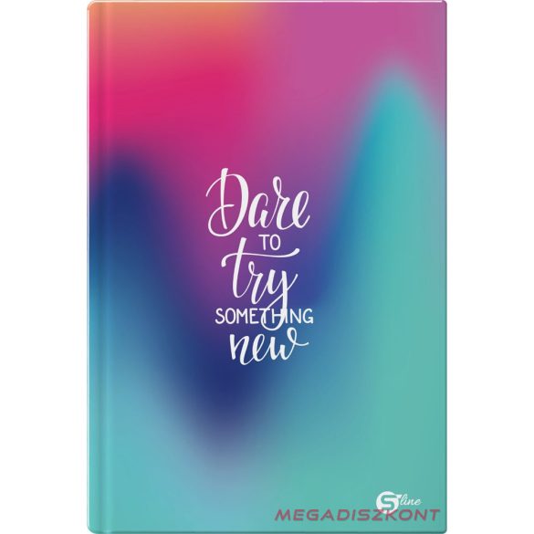 Beírókönyv vonalas STREET A/6 96 lapos S-Line keményfedelű vegyes mintákkal