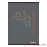 Füzet kockás STREET A/4 54 lapos Gaming