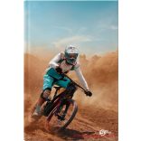 Beírókönyv vonalas STREET A/5 96 lapos S-Line keményfedelű vegyes mintákkal