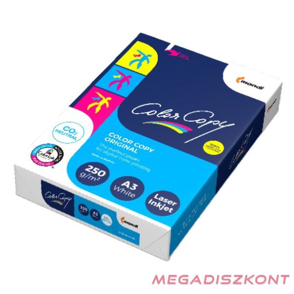 Fénymásolópapír COLOR COPY A/3 250 gr 125 ív/csomag