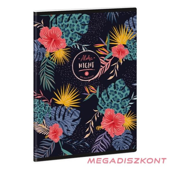 Füzet ponthálós ARS UNA A/5 40 lapos extra kapcsos Aloha night