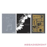 Hangjegyfüzet STREET A/4 32 lapos