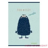 Füzet vonalas STREET A/5 54 lapos Monsters