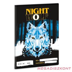 Füzet sima ARS UNA A/5 32 lapos 20-32 NightWolf