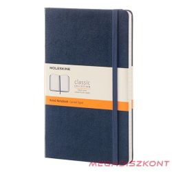   Notesz vonalas MOLESKINE QP060B20 "L" keményfedeles zafírkék