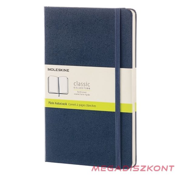 Notesz sima MOLESKINE QP062B20 "L" keményfedeles zafírkék