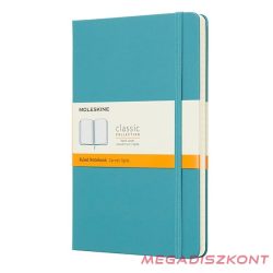   Notesz vonalas MOLESKINE QP060B35 "L" keményfedeles hamukék