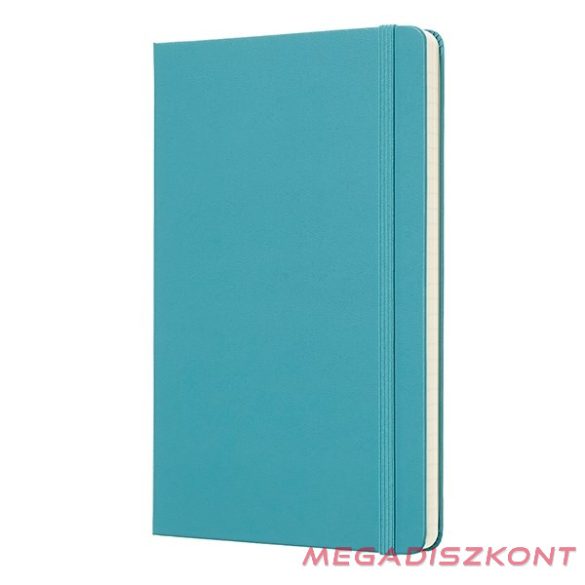 Notesz vonalas MOLESKINE QP060B35 "L" keményfedeles hamukék