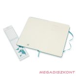 Notesz vonalas MOLESKINE QP060B35 "L" keményfedeles hamukék