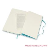 Notesz vonalas MOLESKINE QP060B35 "L" keményfedeles hamukék