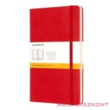Notesz vonalas MOLESKINE QP060R "L" keményfedeles piros