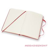 Notesz vonalas MOLESKINE QP060R "L" keményfedeles piros