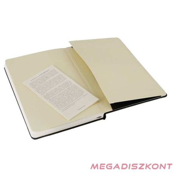 Notesz kockás MOLESKINE QP061 "L" keményfedeles fekete