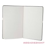 Notesz kockás MOLESKINE QP061 "L" keményfedeles fekete