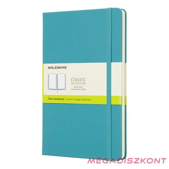 Notesz sima MOLESKINE QP062B35"L" keményfedeles hamukék