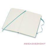 Notesz sima MOLESKINE QP062B35"L" keményfedeles hamukék