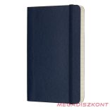 Notesz vonalas MOLESKINE QP611B20 "P" puhafedeles zafirkék