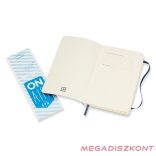 Notesz vonalas MOLESKINE QP611B20 "P" puhafedeles zafirkék