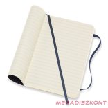 Notesz vonalas MOLESKINE QP611B20 "P" puhafedeles zafirkék