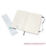 Notesz vonalas MOLESKINE QP616B20 "L" puhafedeles zafirkék