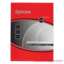 Etikett OPTIMA 32143 192x70mm 400 címke/doboz 100 ív/doboz