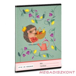 Füzet kockás ARS UNA A/5 32 lapos 27-32 Apple Pie