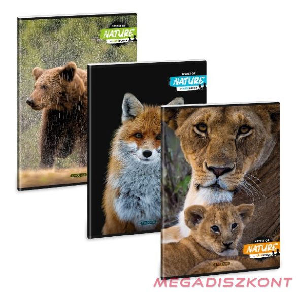 Füzet sima ARS UNA A/4 40 lapos Extra kapcsos Spirit Of Nature