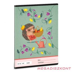 Füzet sima ARS UNA A/5 32 lapos 20-32 Apple Pie