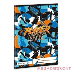Füzet sima ARS UNA A/5 32 lapos 20-32 Player One