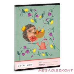   Füzet vonalas ARS UNA A/5 32 lapos 14-32 1.osztályos  Apple Pie