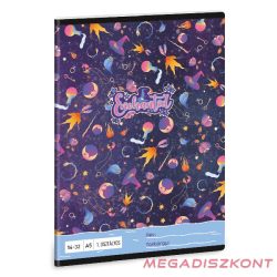   Füzet vonalas ARS UNA A/5 32 lapos 14-32 1.osztályos Enchanted