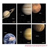 Füzet kockás STREET A/4 54 lapos Planets