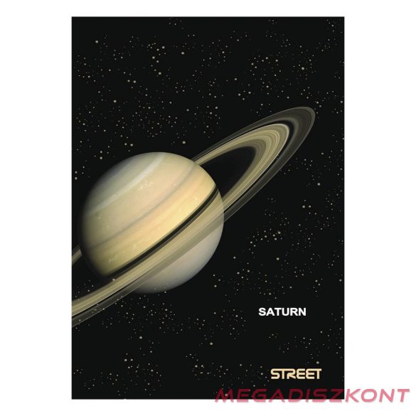 Füzet kockás STREET A/4 54 lapos Planets