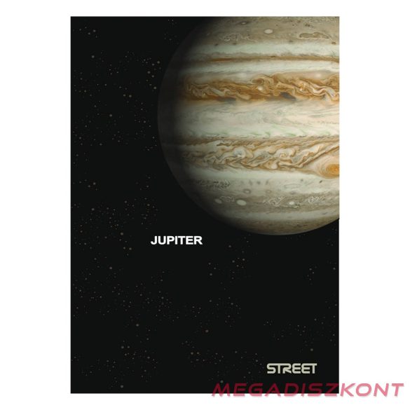 Füzet kockás STREET A/4 54 lapos Planets