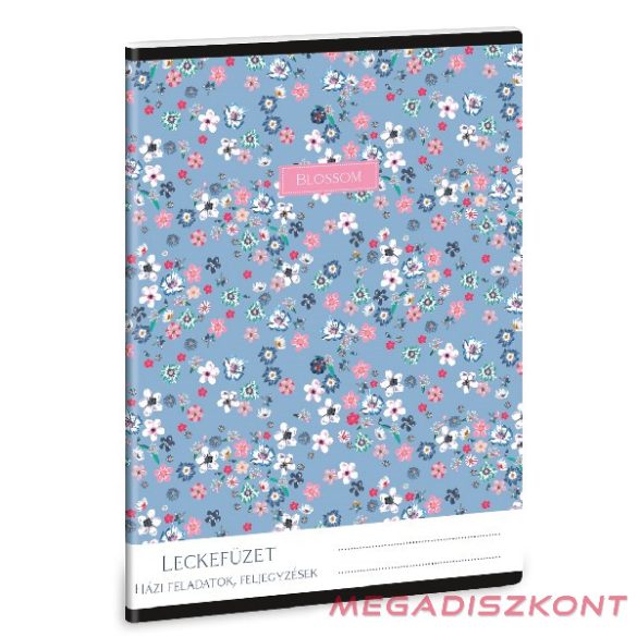 Leckefüzet ARS UNA A/5 32 lapos Pearl Blossom blue