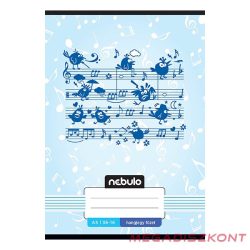 Hangjegyfüzet NEBULO A/5 16 lapos 36-16 Mix 16 darabos