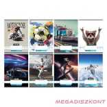 Füzet kockás NEBULO A/5 32 lapos 27-32 Vagány 16 darabos