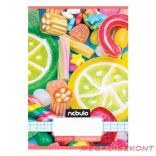 Füzet kockás NEBULO A/5 32 lapos 27-32 Cuki 16 darabos