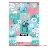 Füzet kockás NEBULO A/5 32 lapos 27-32 Cuki 16 darabos