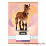 Füzet kockás NEBULO A/5 32 lapos 27-32 Állatok 16 darabos