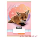 Füzet kockás NEBULO A/5 32 lapos 27-32 Állatok 16 darabos