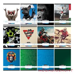 Füzet kockás NEBULO A/4 32 lapos 87-32 Xtreme 12 darabos