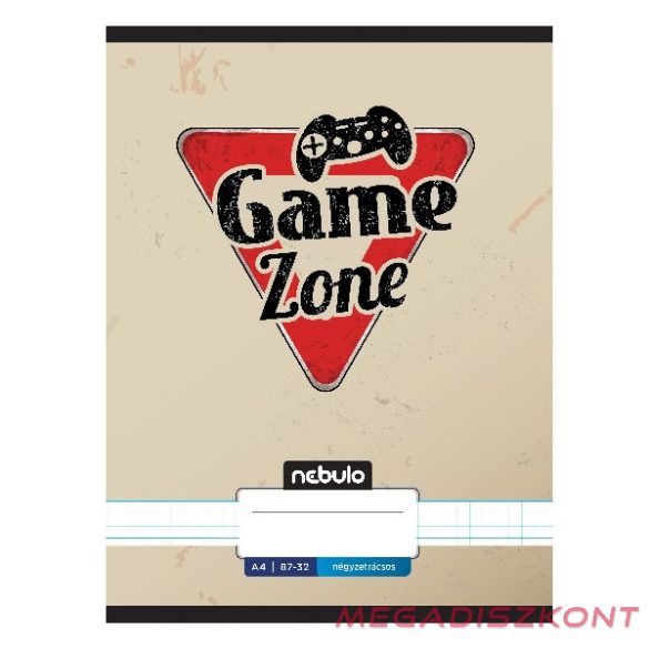 Füzet kockás NEBULO A/4 32 lapos 87-32 Xtreme 12 darabos