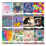 Füzet kockás NEBULO A/4 32 lapos 87-32 L-Design 12 darabos