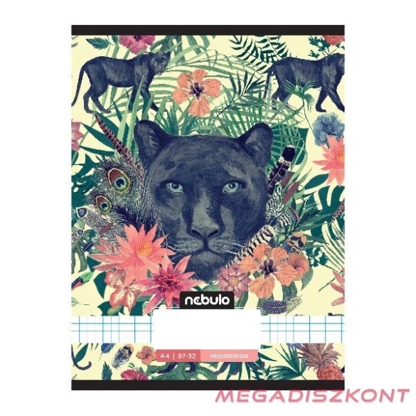 Füzet kockás NEBULO A/4 32 lapos 87-32 L-Design 12 darabos