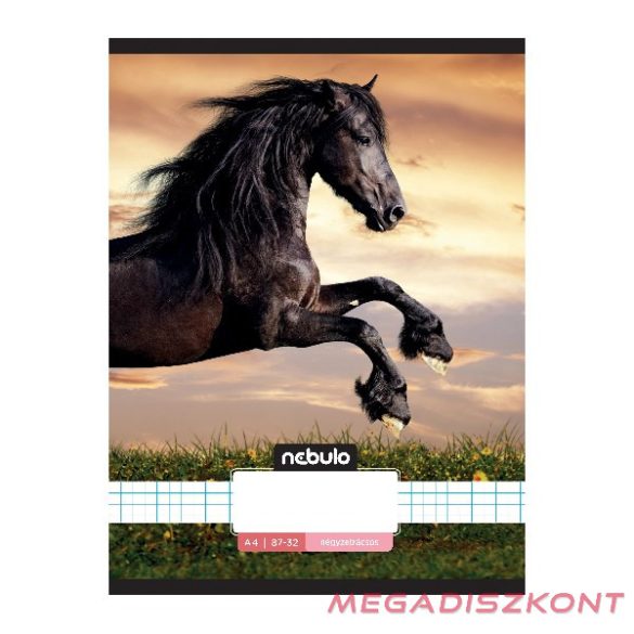 Füzet kockás NEBULO A/4 32 lapos 87-32 L-Design 12 darabos