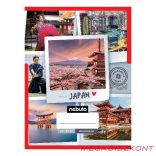 Füzet kockás NEBULO A/4 32 lapos 87-32 Ország-Város 12 darabos