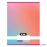 Füzet kockás NEBULO A/4 32 lapos 87-32 Monochrome és Gradient lányos 12 darabos
